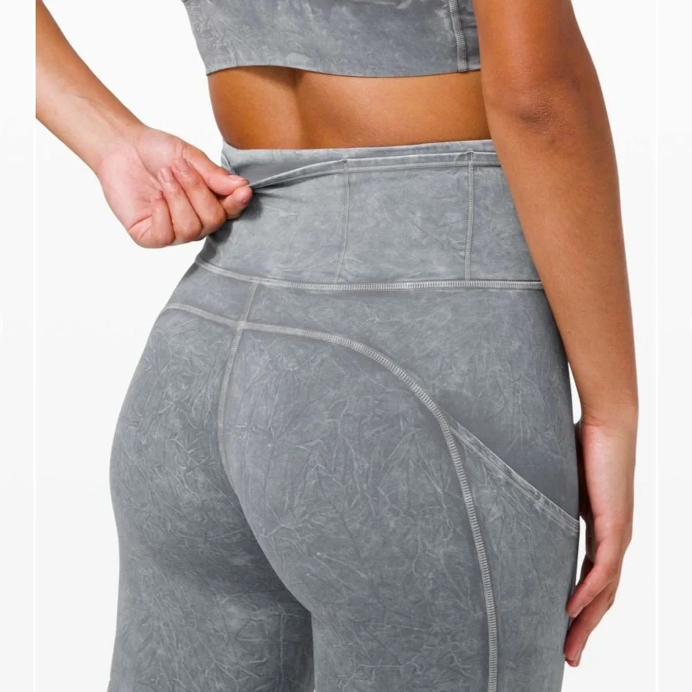 lululemon athletica Grey High-Rise Leggings